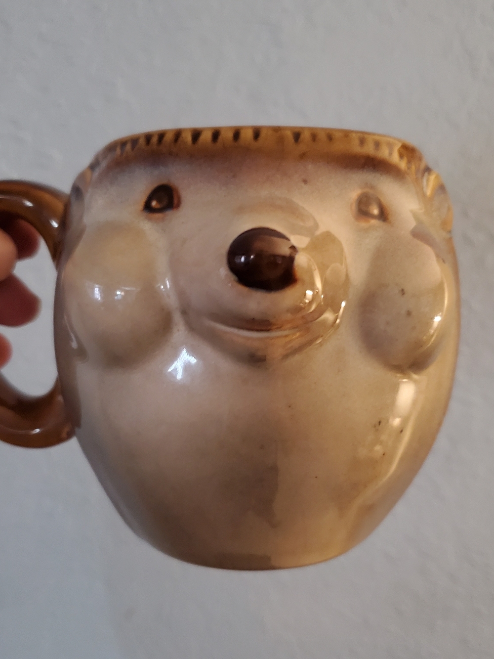 Gibson Home Ceramic Hedgehog Drink Coffee Mug